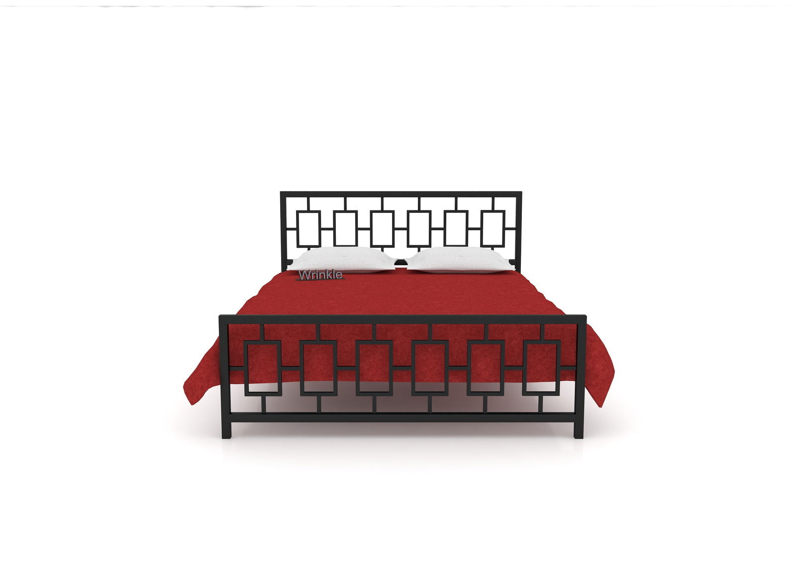 MetalCradt Aspire Designer Iron Bed - Furnishiaa -  -